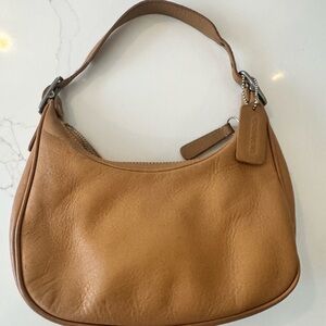 Coach Tan Leather Shoulder Bag